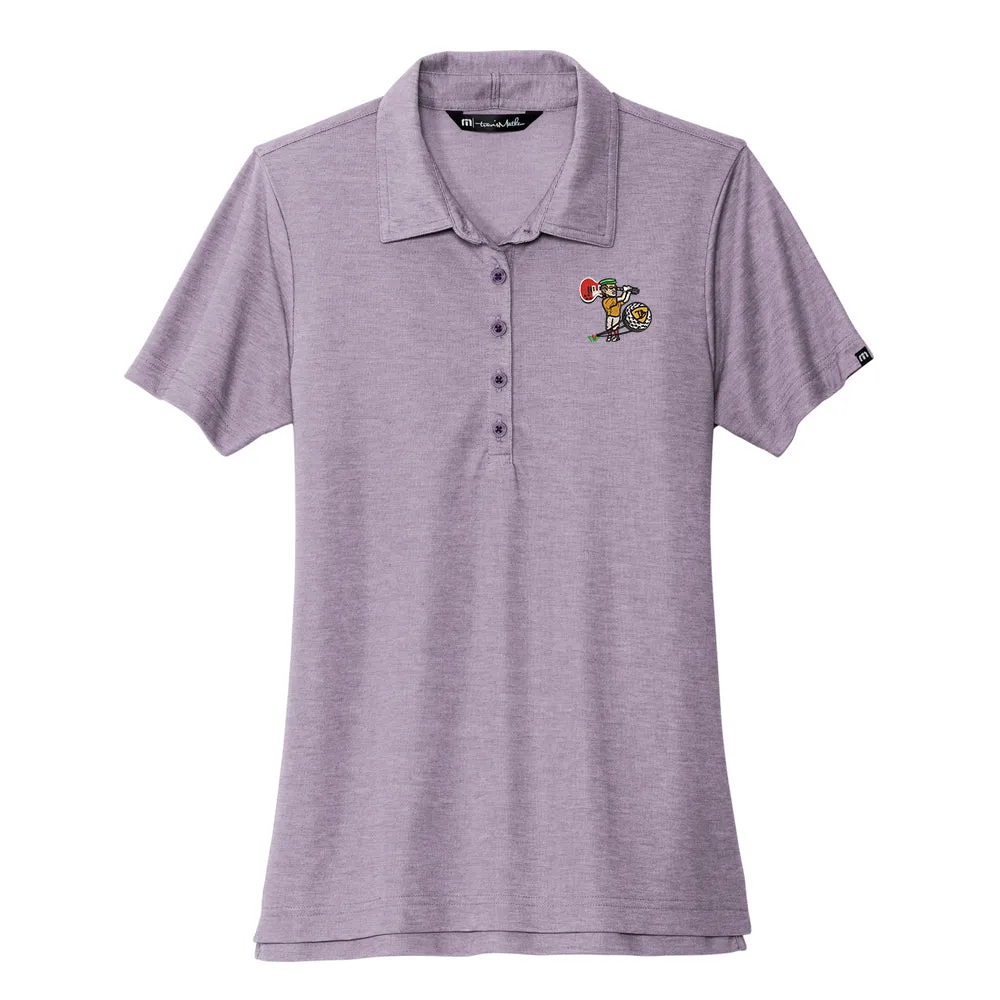 Nerdville Golf TravisMathew Oceanside Heather Polo (Women)