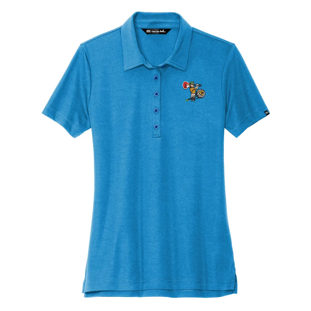 Nerdville Golf TravisMathew Oceanside Solid Polo (Women)