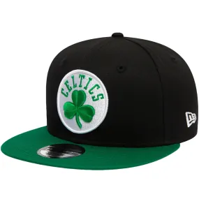 New Era 9FIFTY Boston Celtics NBA Snapback Baseball Cap - Black