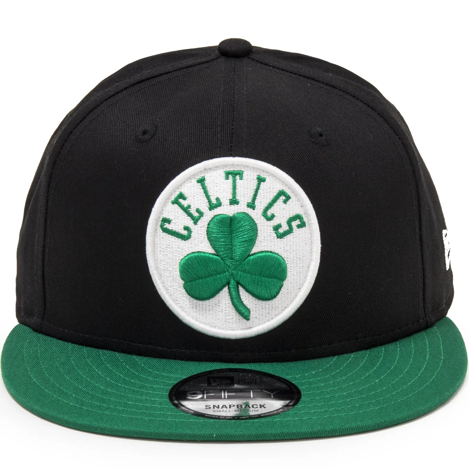 New Era 9FIFTY Boston Celtics NBA Snapback Baseball Cap - Black