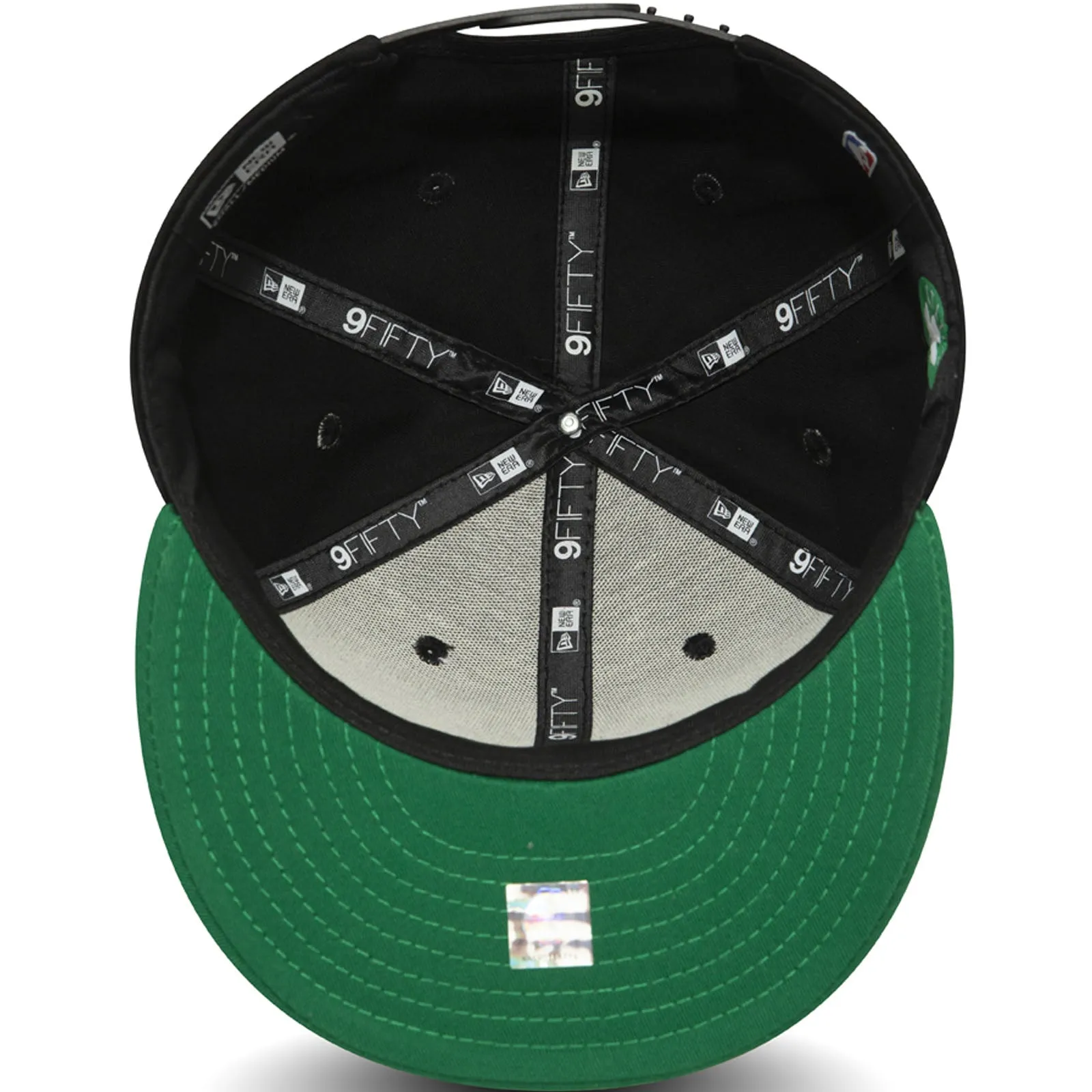 New Era 9FIFTY Boston Celtics NBA Snapback Baseball Cap - Black