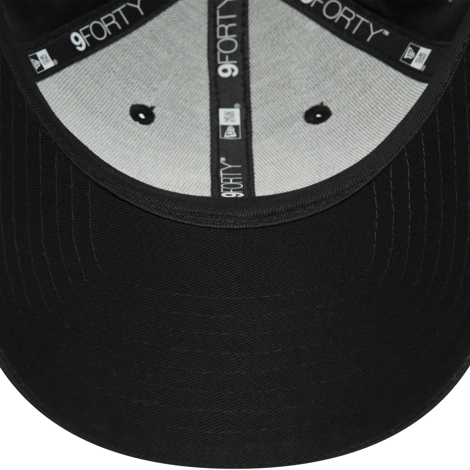 New Era Brooklyn Nets Print Infill 9FORTY Baseball Cap  - Black