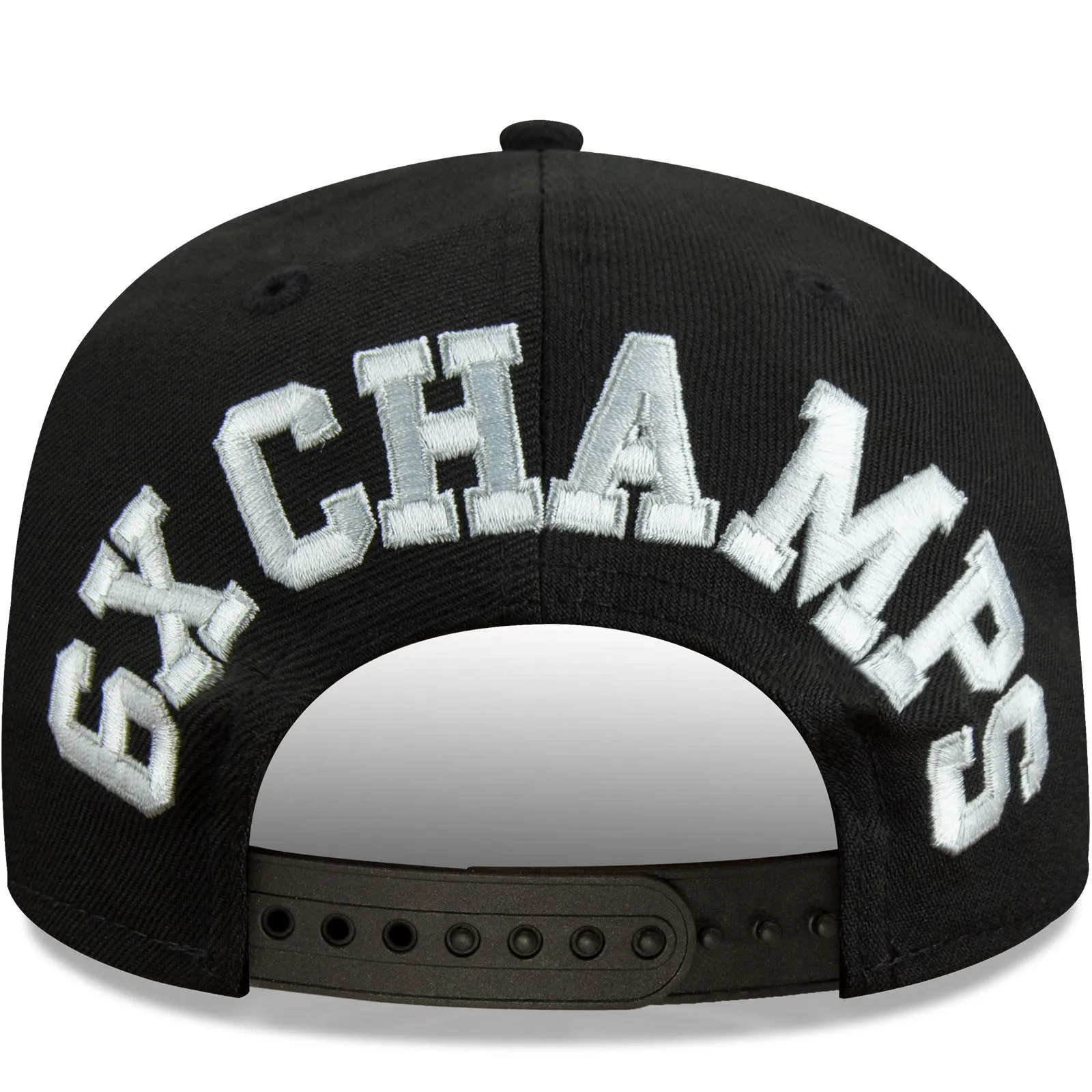 New Era Chicago Bulls League Champions NBA 9FIFTY Baseball Cap - Black