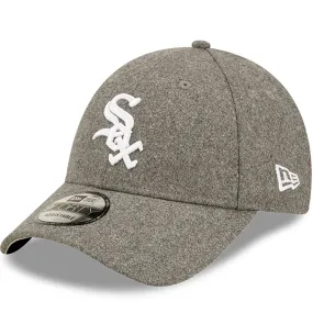 New Era Chicago White Sox 9FORTY Melton Wool Baseball Cap  - Grey