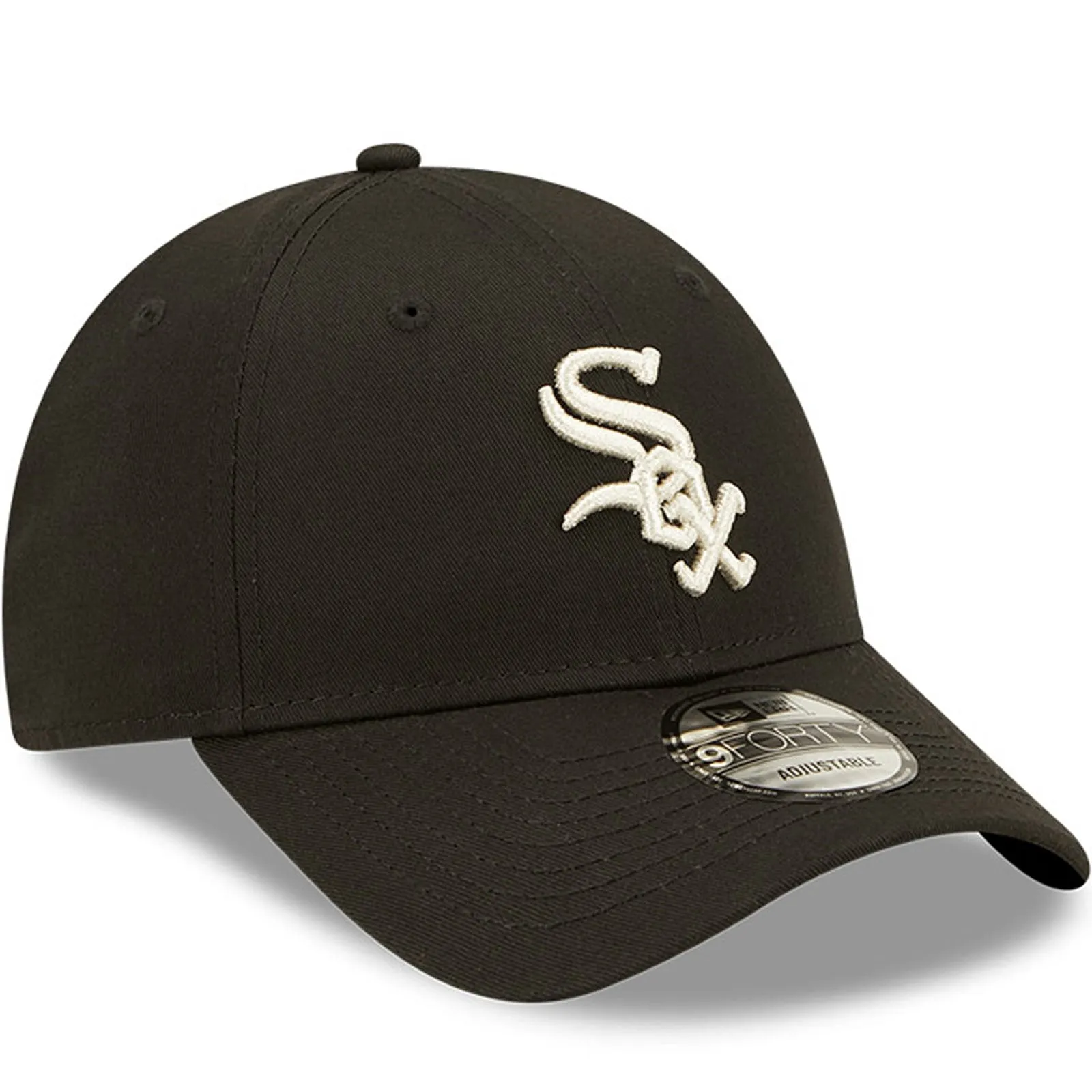 New Era Chicago White Sox 9FORTY Metallic Baseball Cap  - Black