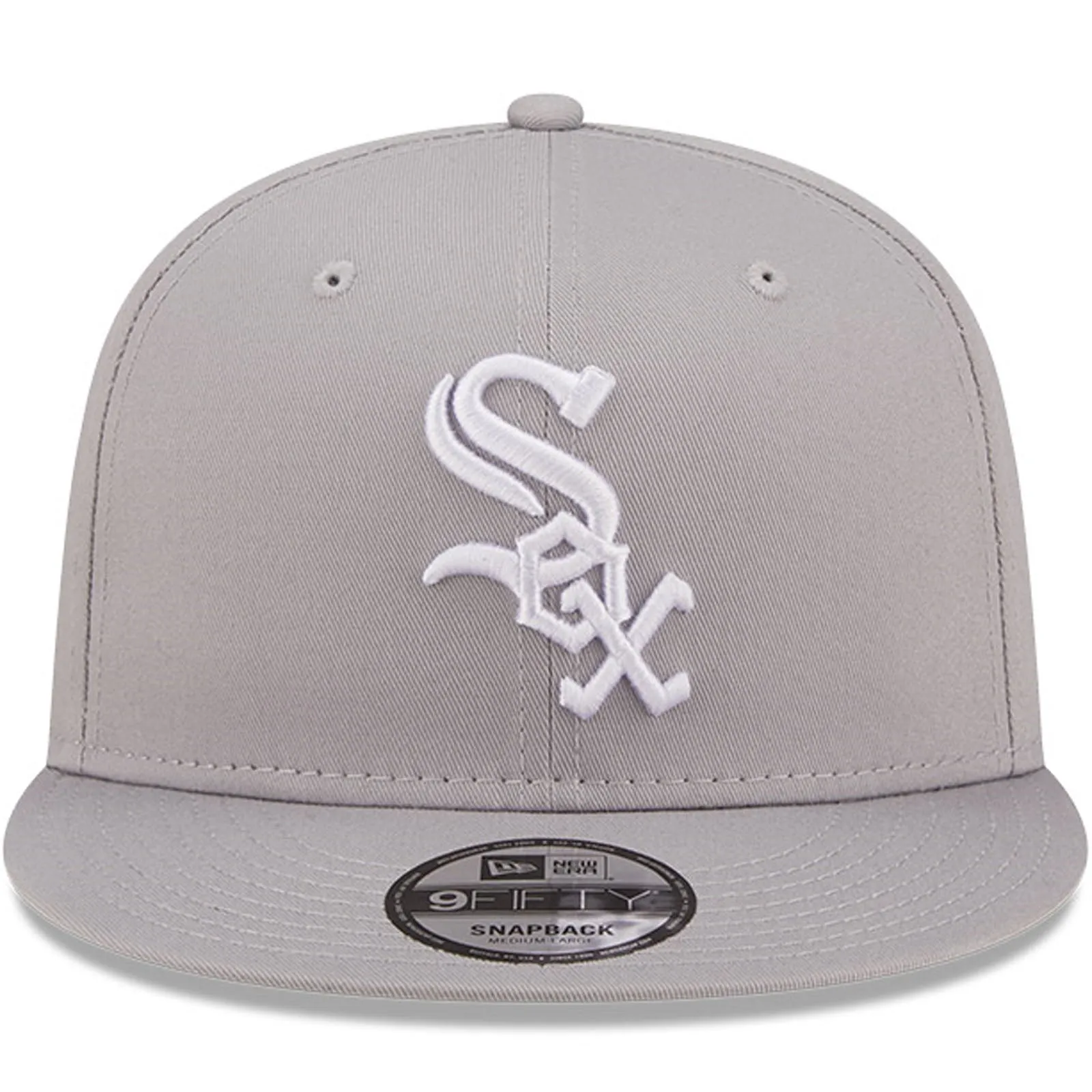 New Era Chicago White Sox MLB 9FIFTY Team Workmark Baseball Cap - Grey