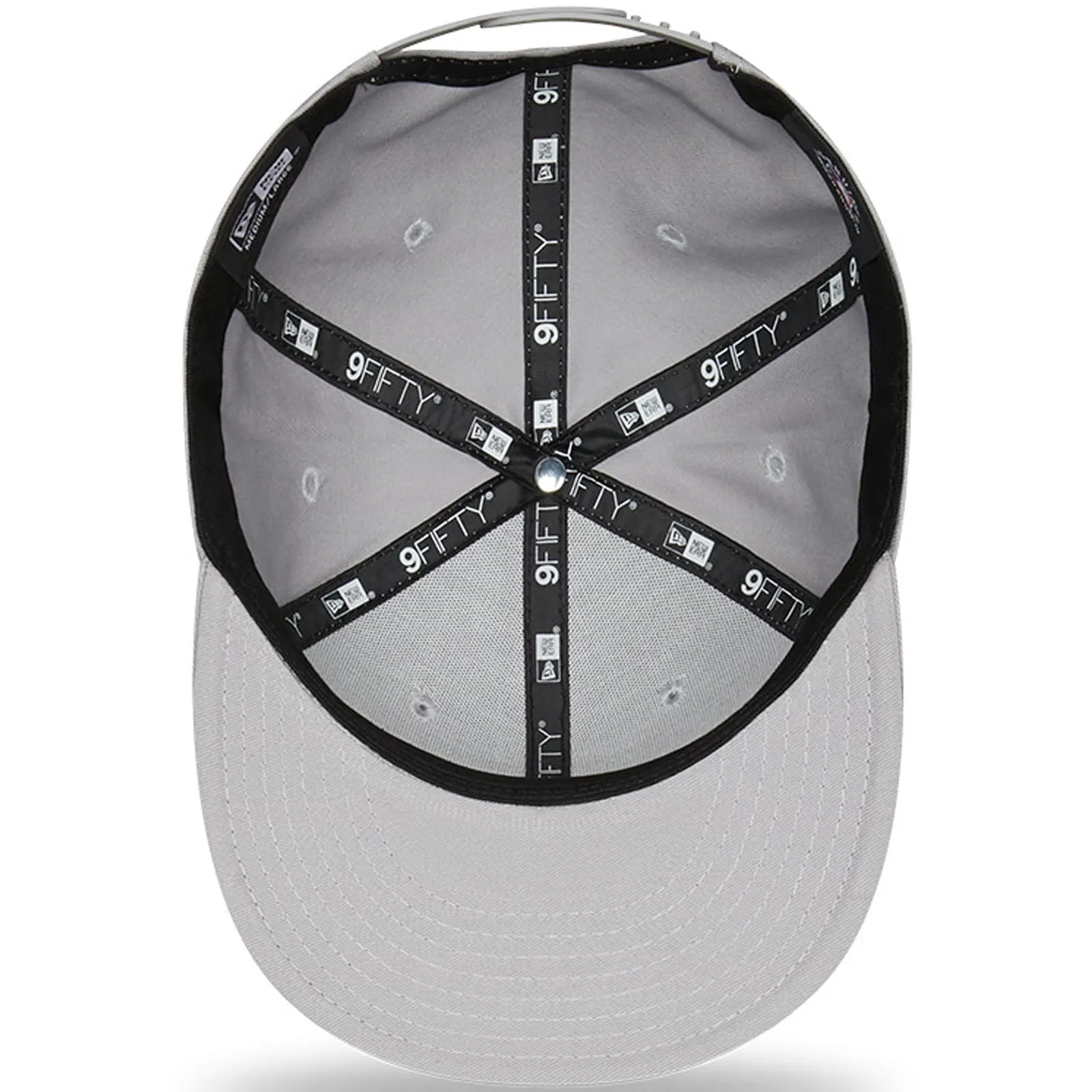 New Era Chicago White Sox MLB 9FIFTY Team Workmark Baseball Cap - Grey