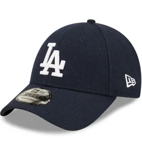 New Era LA Dodgers 9FORTY Melton Wool Baseball Cap  - Blue