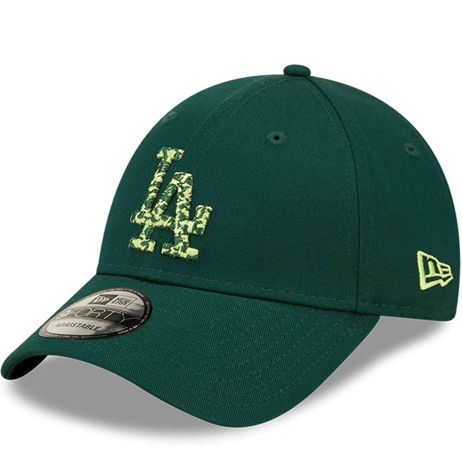 New Era LA Dodgers 9FORTY Seasonal Infill Baseball Cap  - Green