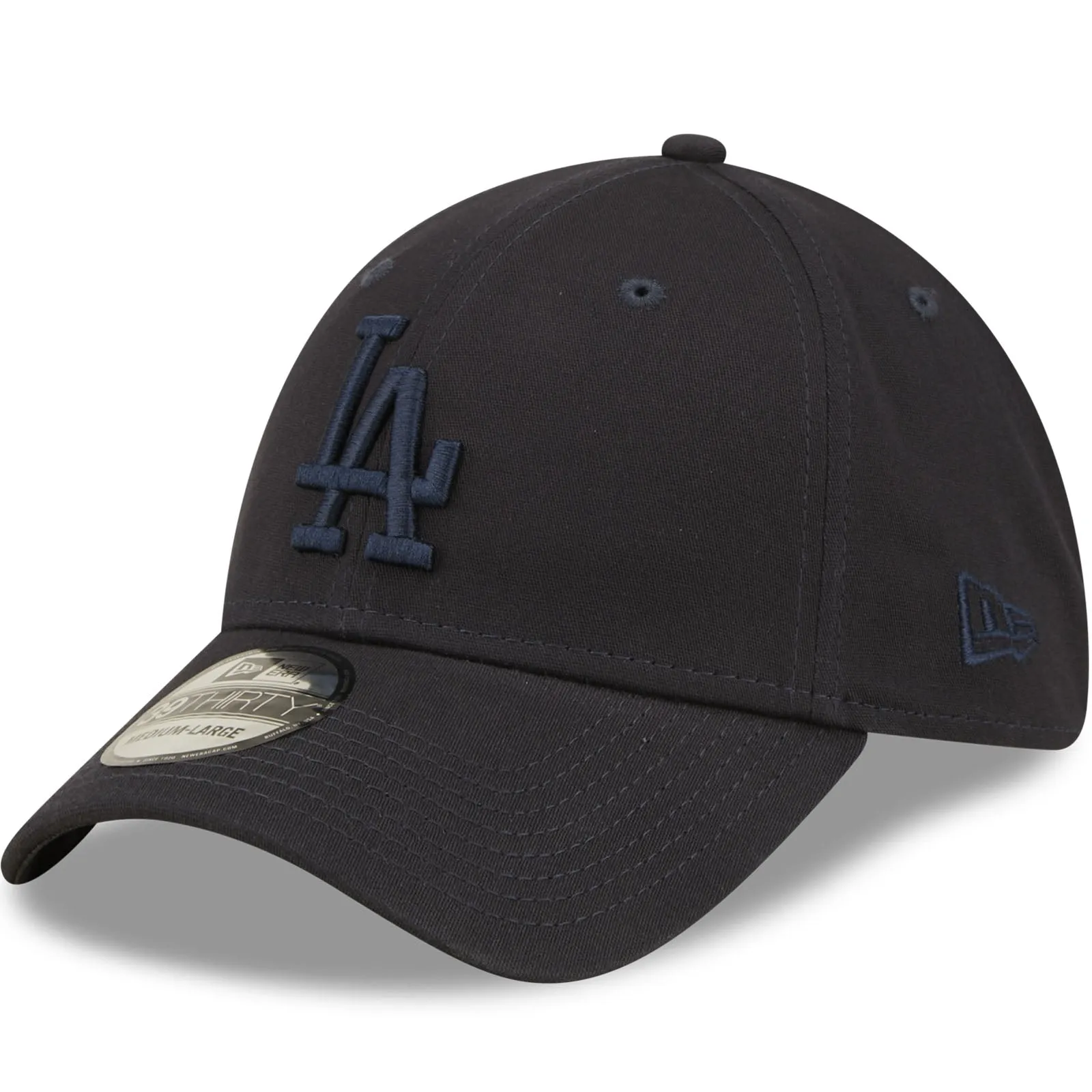 New Era LA Dodgers League Essentials 39THIRTY Baseball Cap  - Navy