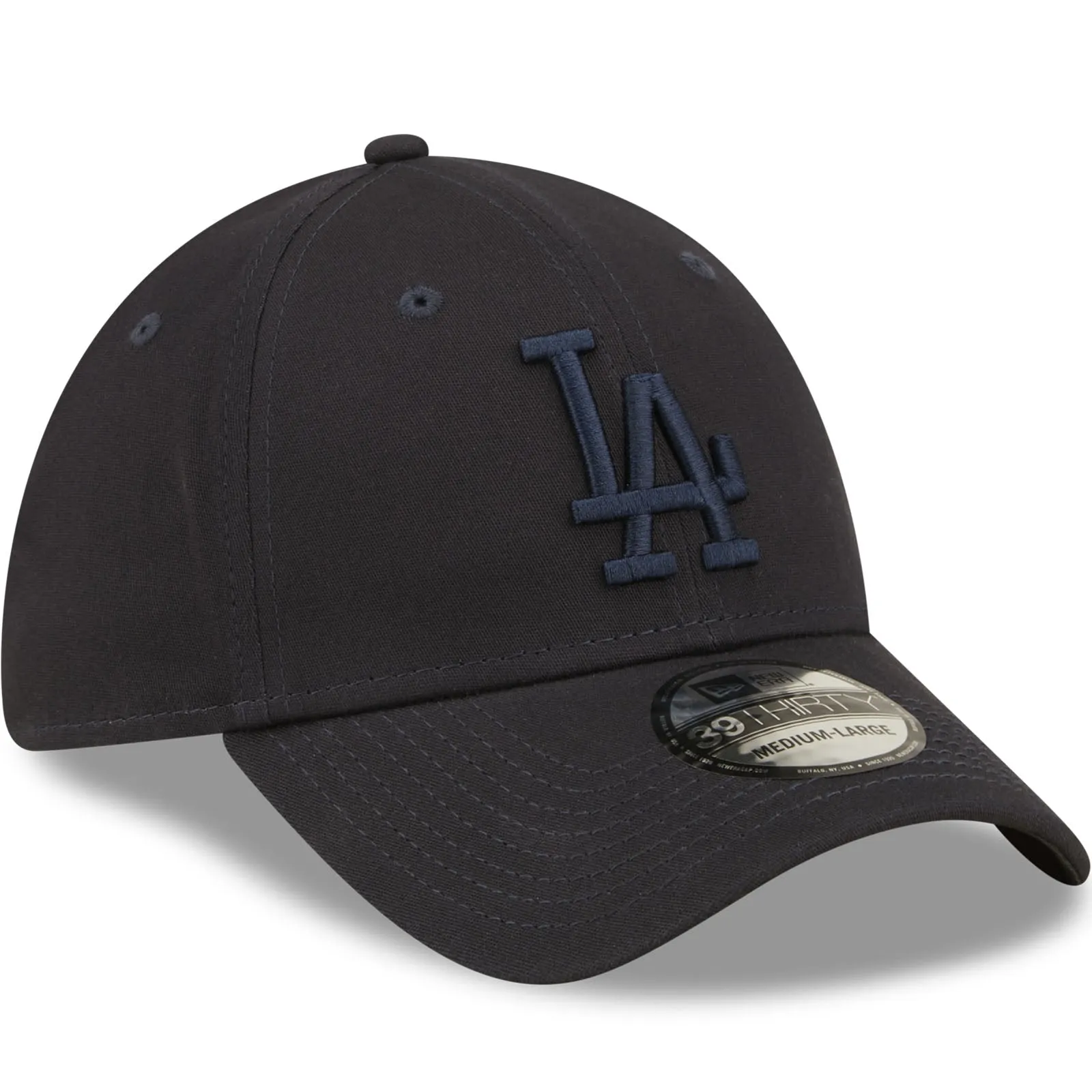 New Era LA Dodgers League Essentials 39THIRTY Baseball Cap  - Navy