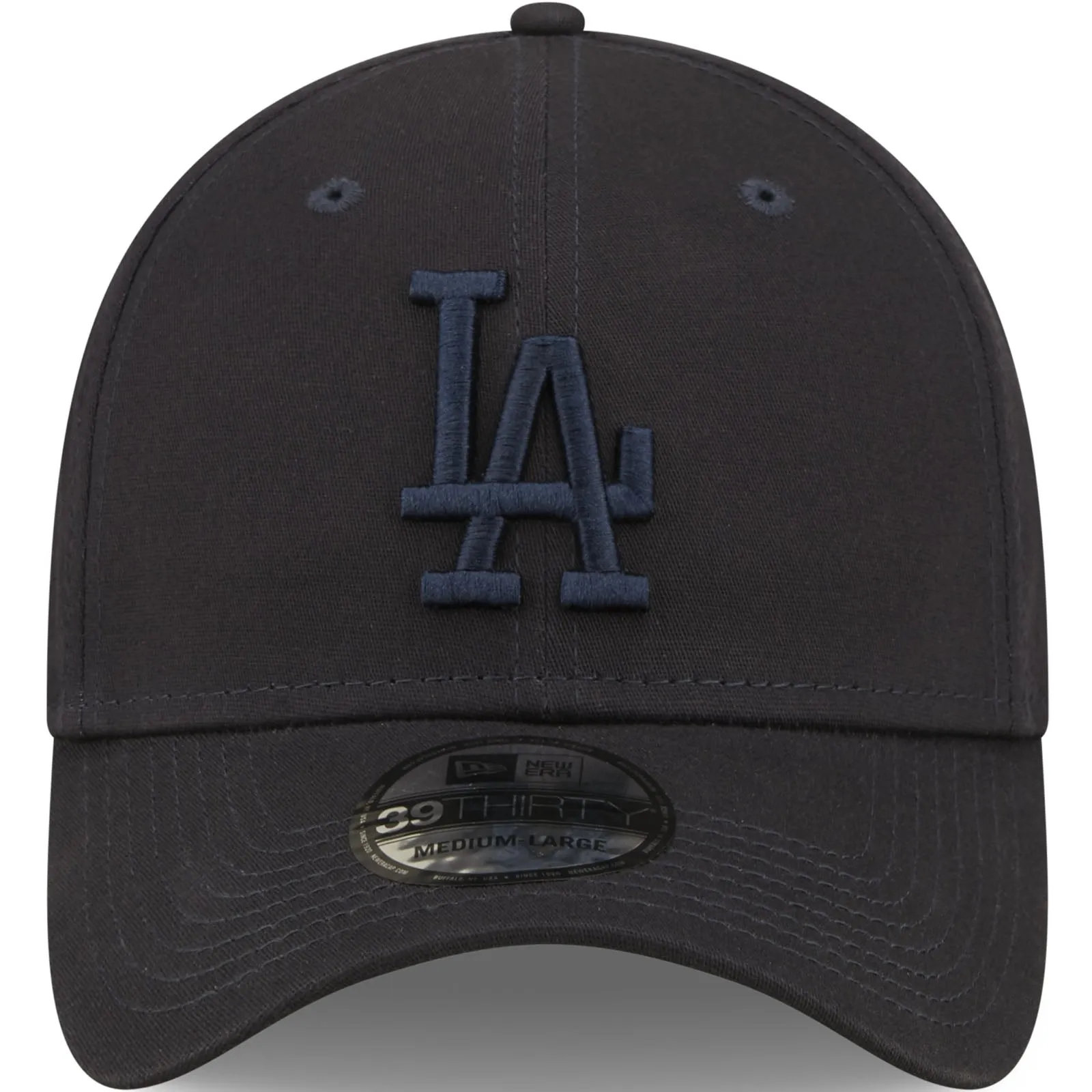 New Era LA Dodgers League Essentials 39THIRTY Baseball Cap  - Navy