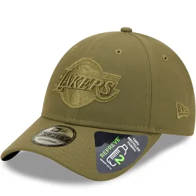 New Era LA Lakers 9FORTY Repreve Baseball Cap  - Green