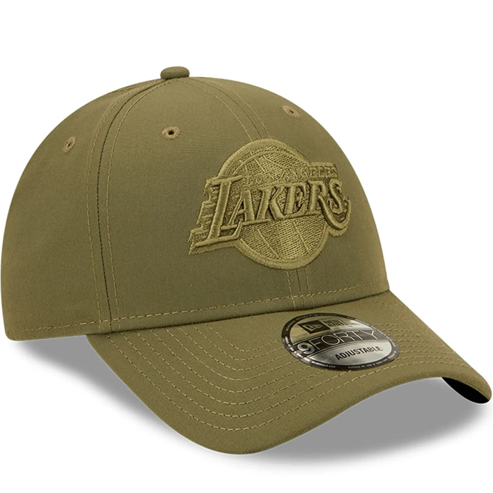 New Era LA Lakers 9FORTY Repreve Baseball Cap  - Green