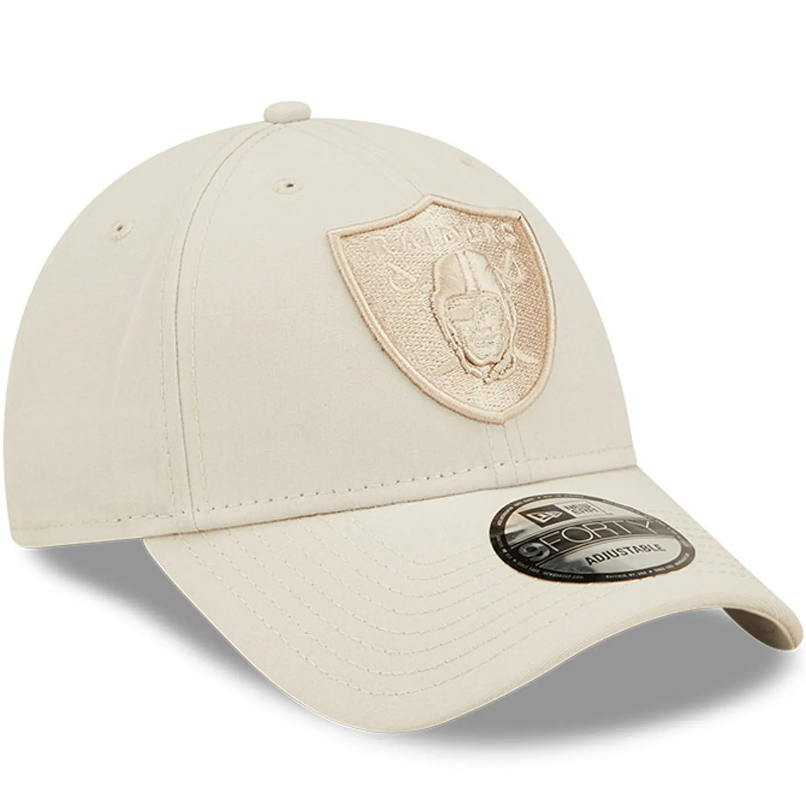 New Era Las Vegas Raiders 9FORTY Repreve Baseball Cap  - Cream