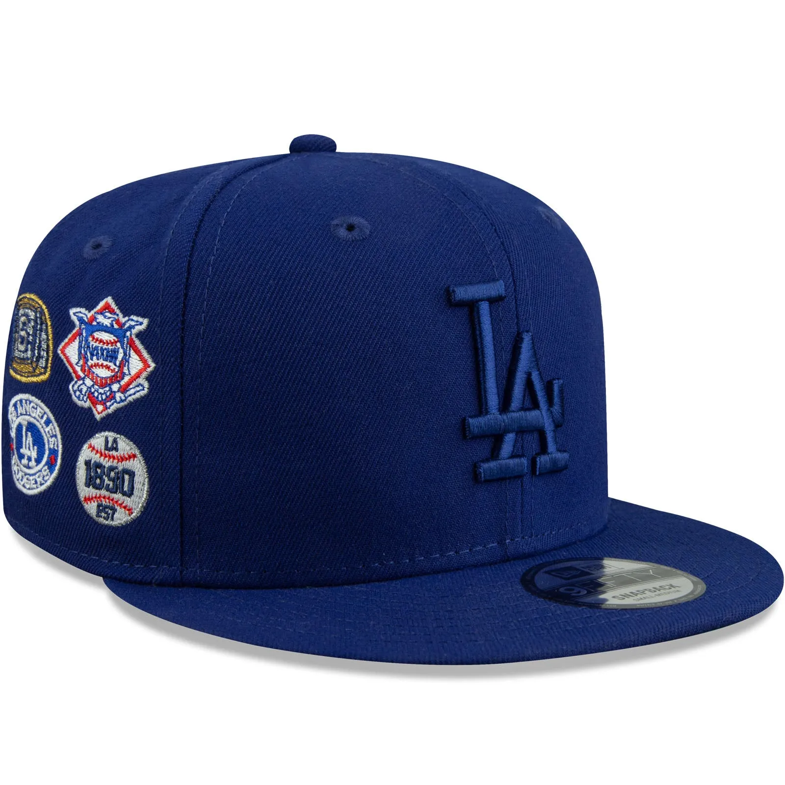 New Era Los Angeles Dodgers League Champions MLB 9FIFTY Baseball Cap - Black