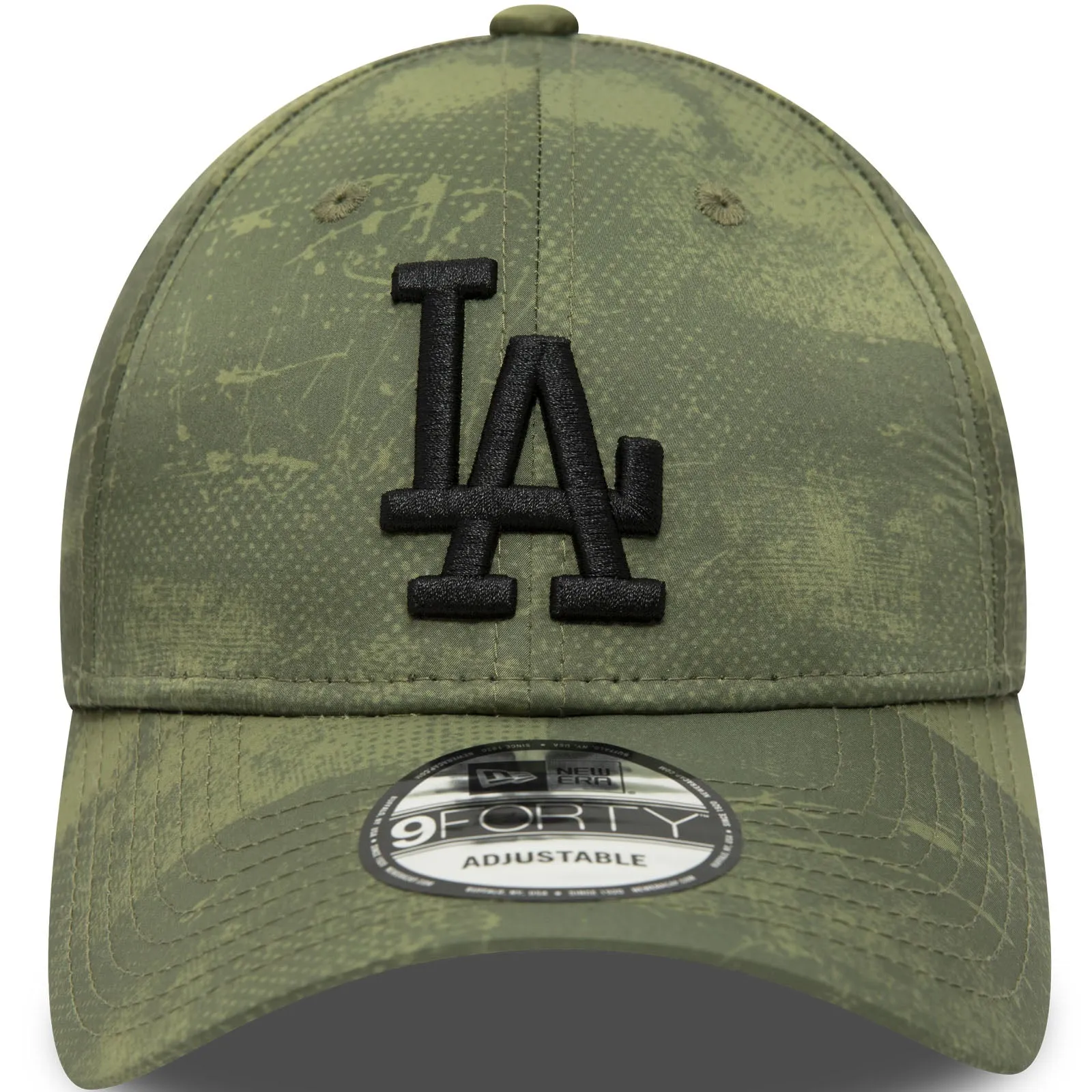 New Era Los Angeles Dodgers Print 9FORTY Baseball Cap - Green