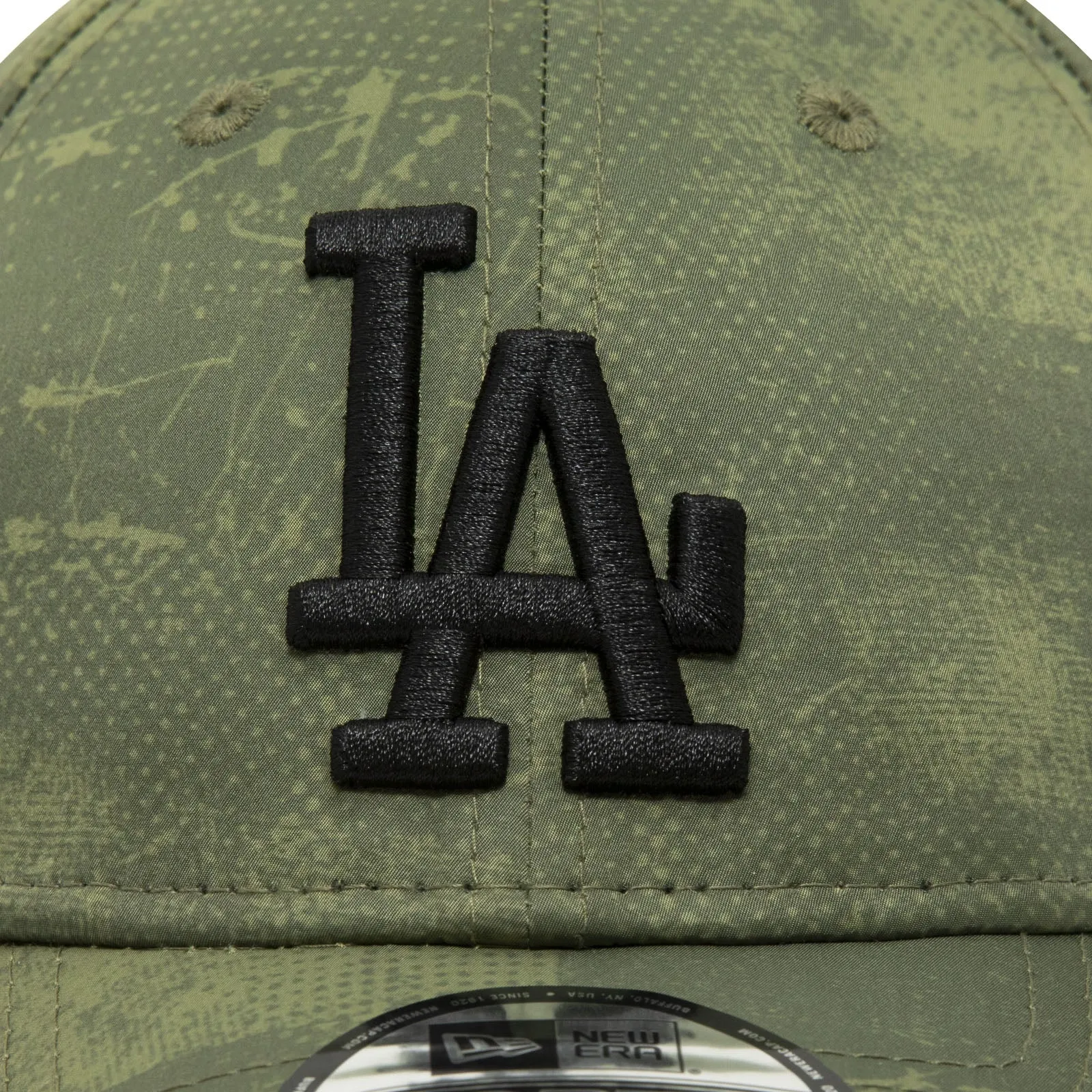 New Era Los Angeles Dodgers Print 9FORTY Baseball Cap - Green