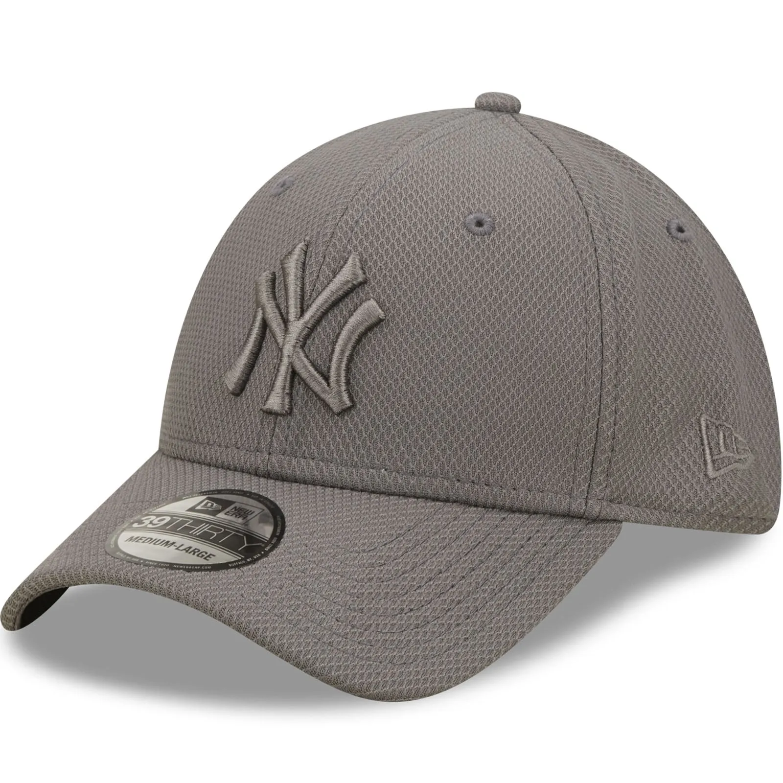 New Era New York Yankees Diamond Era 39THIRTY Baseball Cap  - Dark Grey