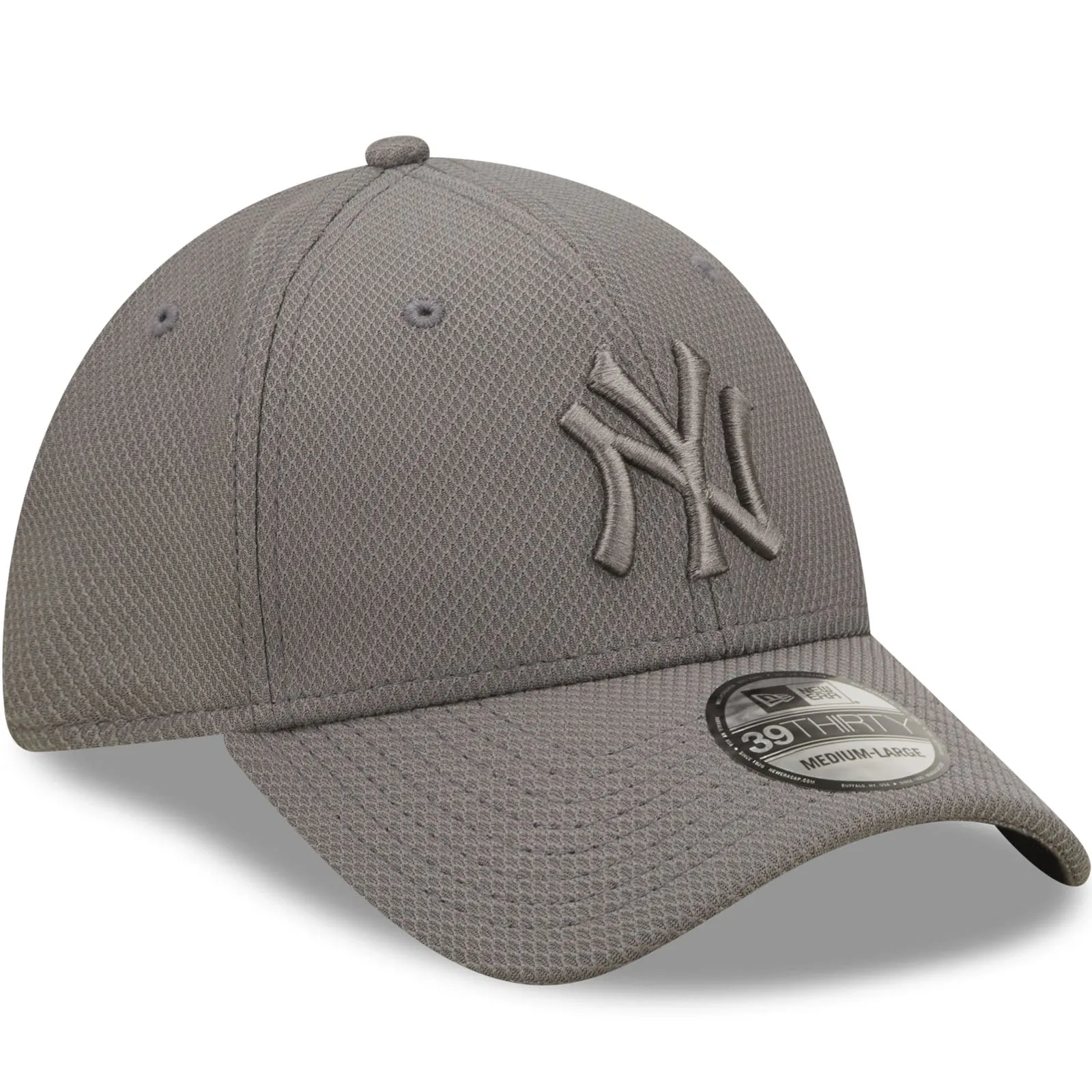 New Era New York Yankees Diamond Era 39THIRTY Baseball Cap  - Dark Grey