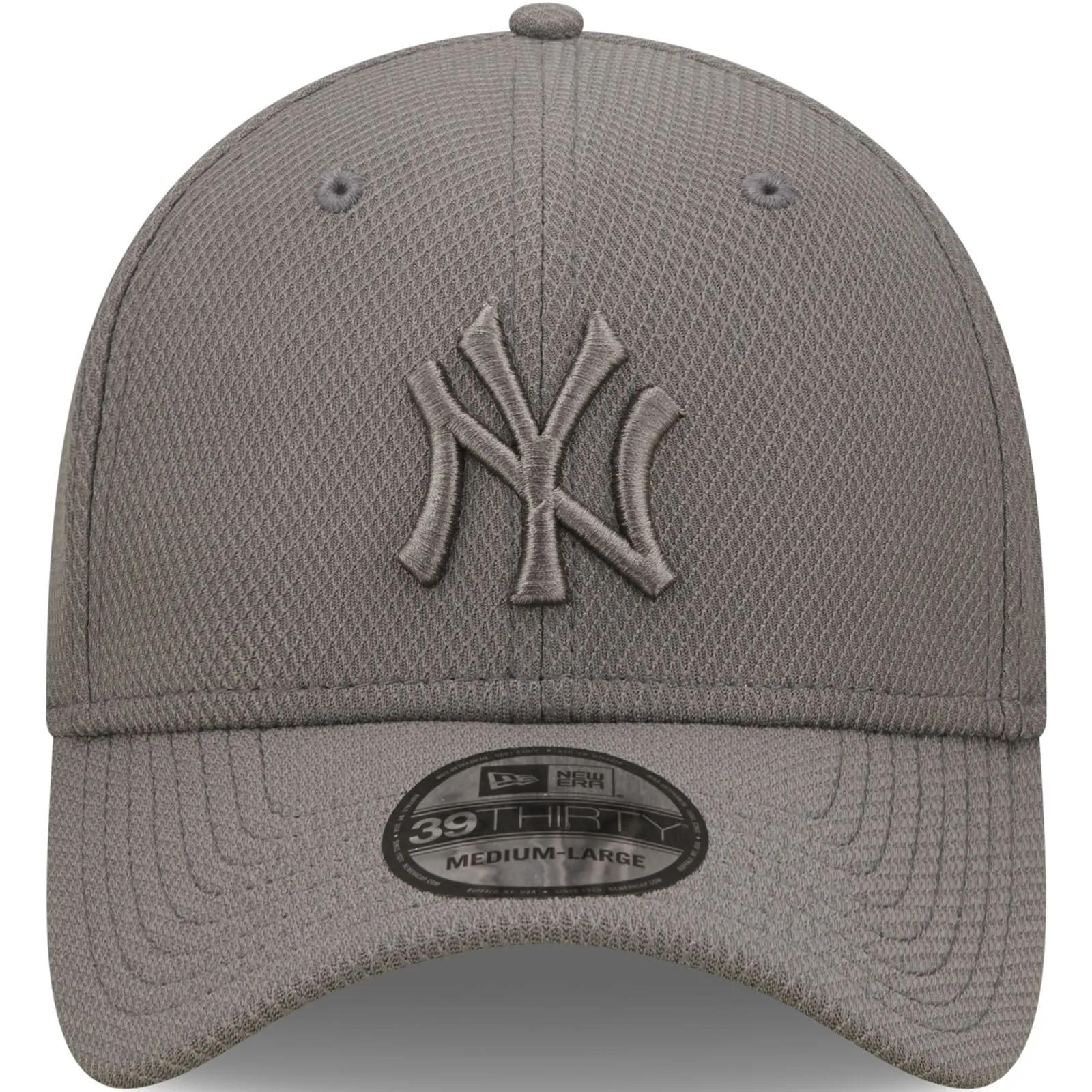 New Era New York Yankees Diamond Era 39THIRTY Baseball Cap  - Dark Grey