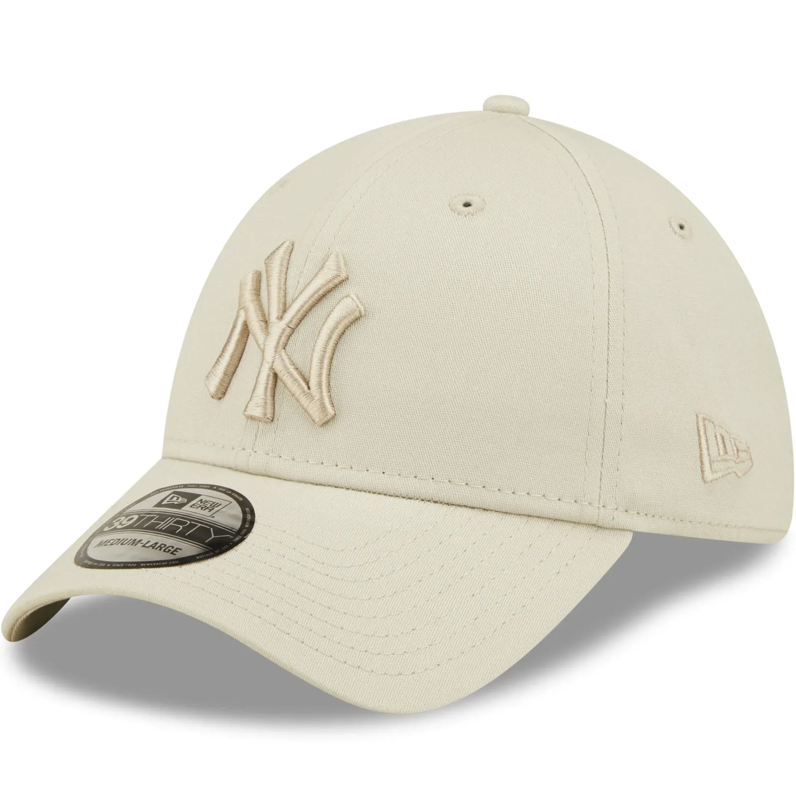 New Era New York Yankees League Essentials 39THIRTY Baseball Cap  - Beige