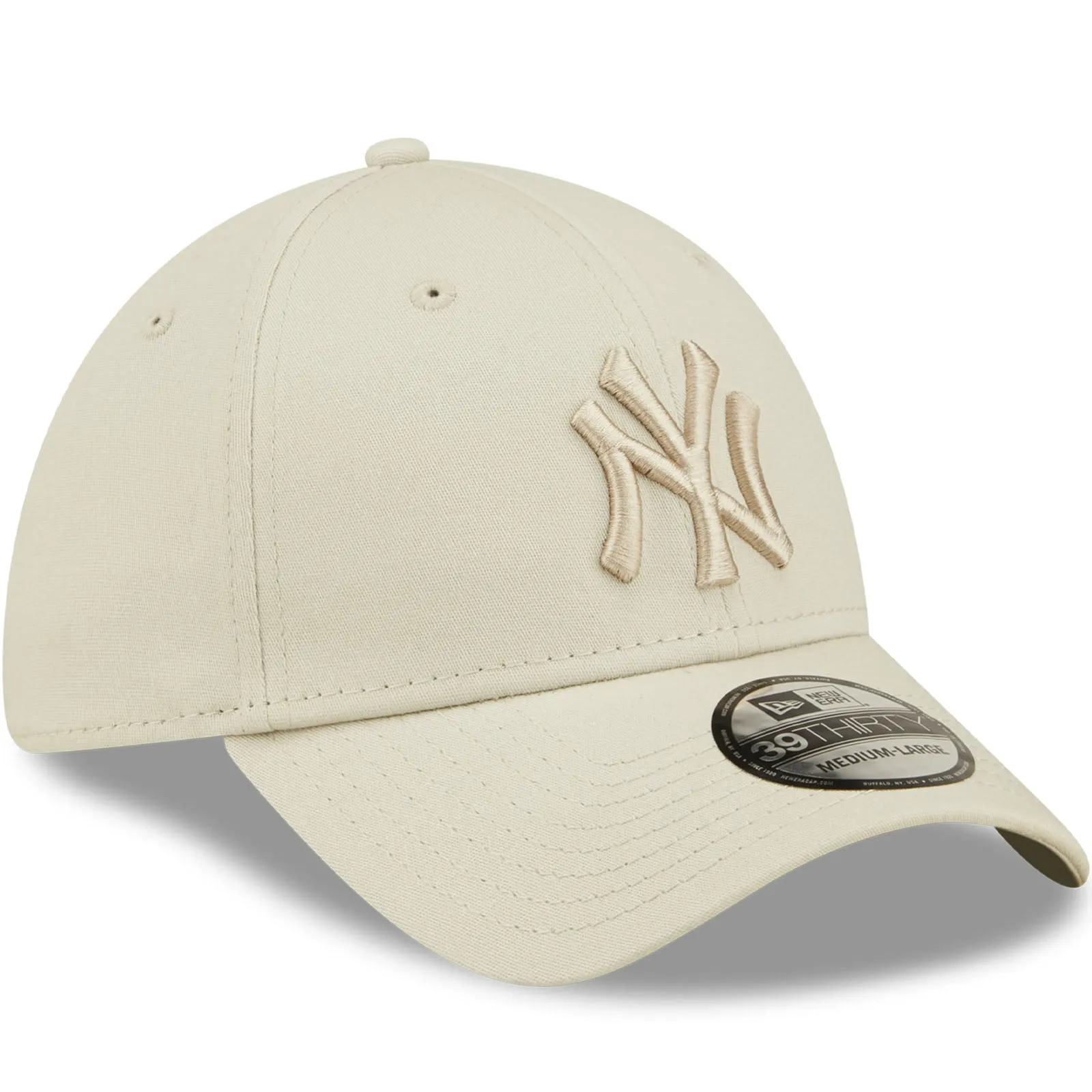 New Era New York Yankees League Essentials 39THIRTY Baseball Cap  - Beige