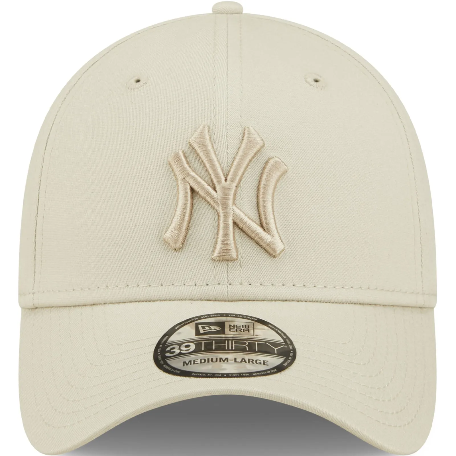 New Era New York Yankees League Essentials 39THIRTY Baseball Cap  - Beige