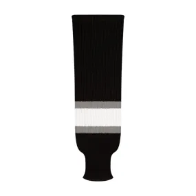 NHL Pattern 9800 Knit Hockey Socks: Los Angeles Kings Black