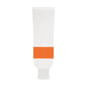 NHL Pattern 9800 Knit Hockey Socks: Philadelphia Flyers White