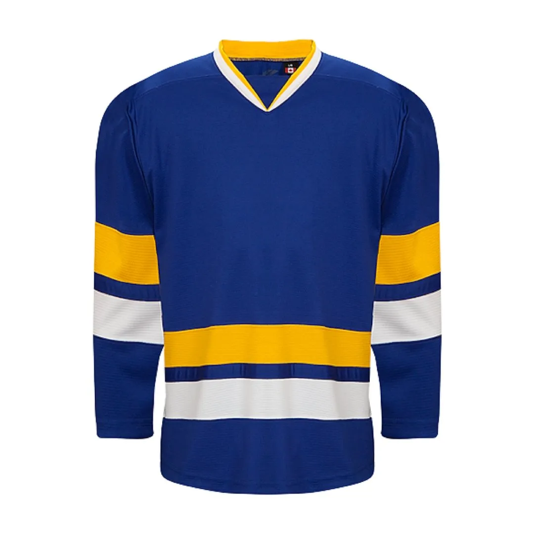 NHL Pattern K3G Pro Hockey Jersey: Charlestown Chiefs Blue