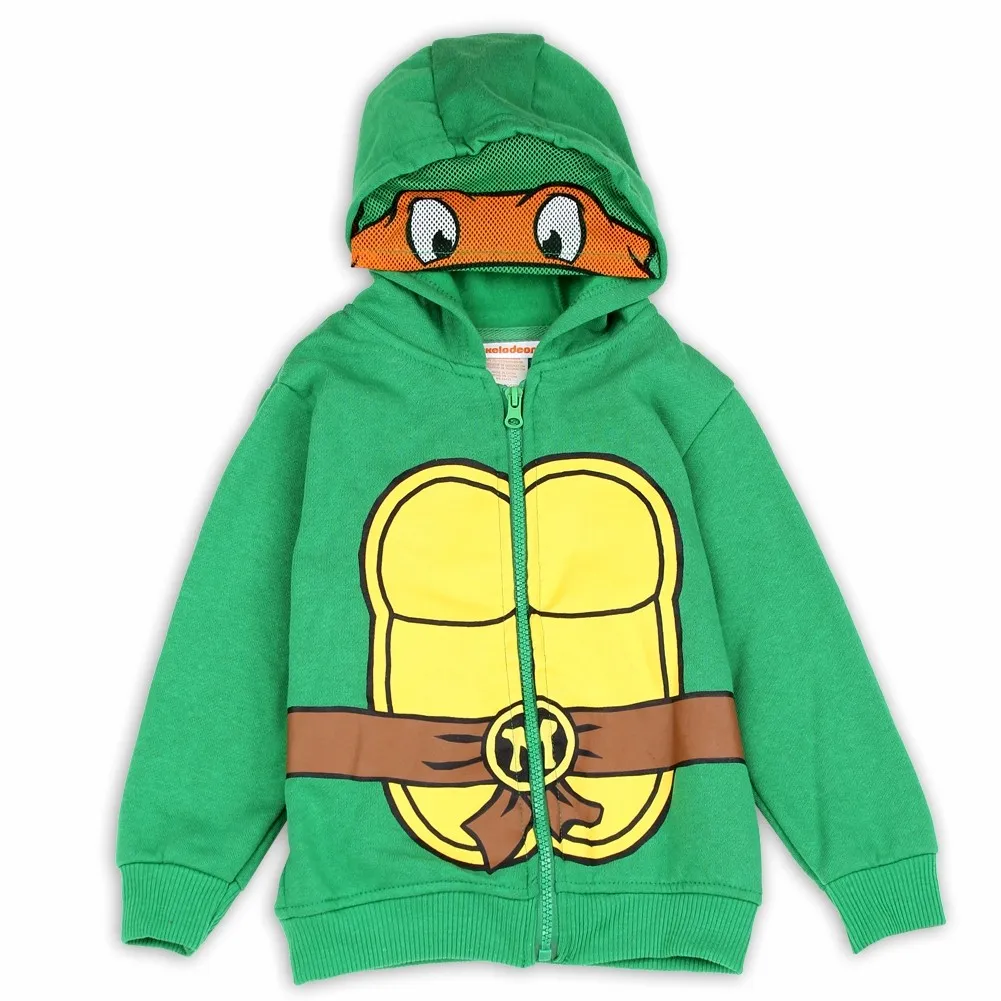 Nickelodeon Toddler Boys Teenage Mutant Ninja Turtles Michelangelo Masked Hoodie