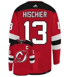 Nico Hischier New Jersey Devils Adidas Primegreen Authentic NHL Hockey Jersey     