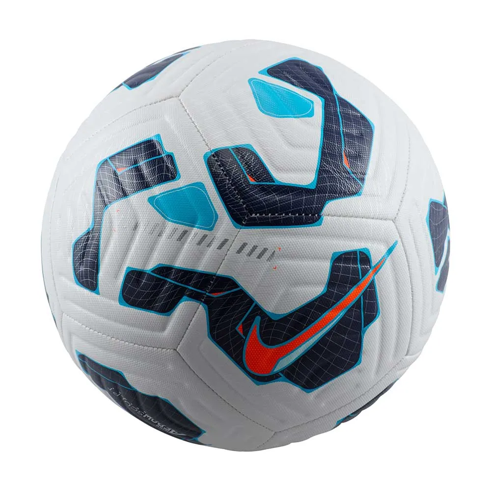 Nike Academy Soccer Ball  - White/Blackened Blue/Hyper Crimson