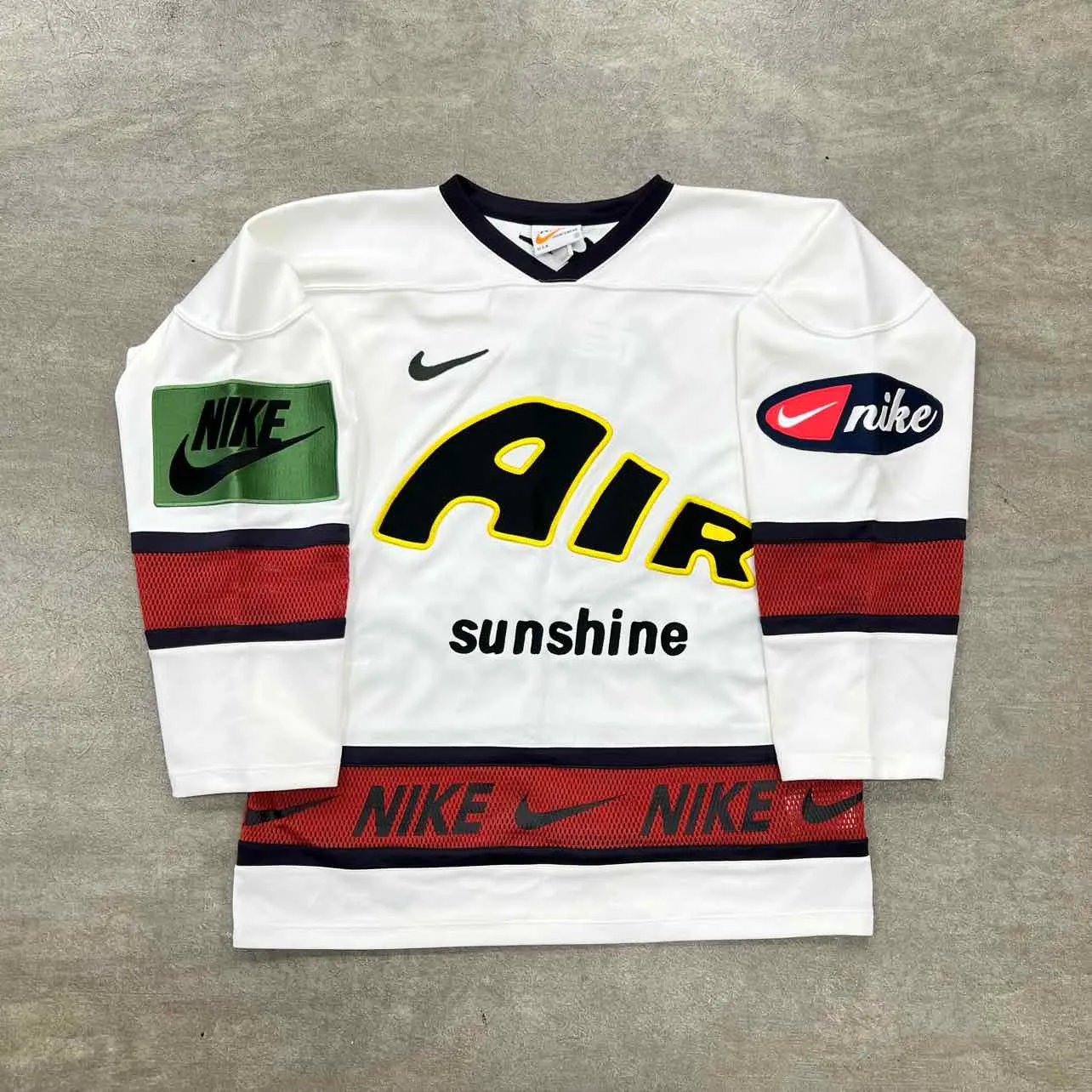 Nike Long Sleeve CPFM HOCKEY JERSEY White Used Size S