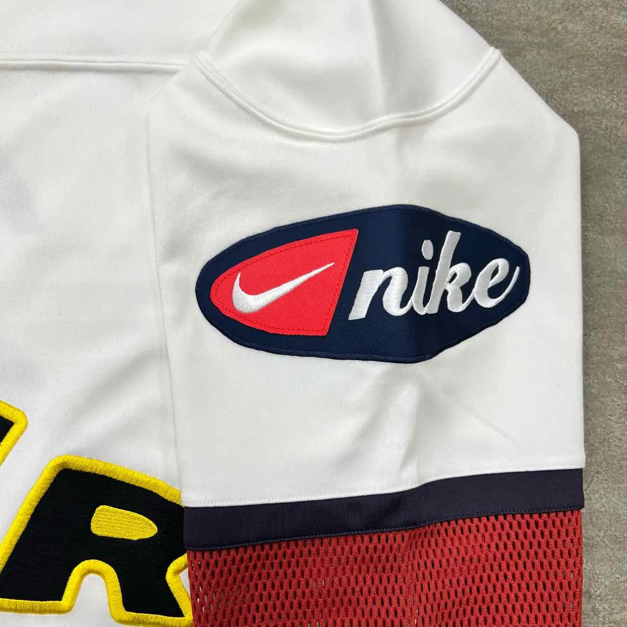 Nike Long Sleeve CPFM HOCKEY JERSEY White Used Size S