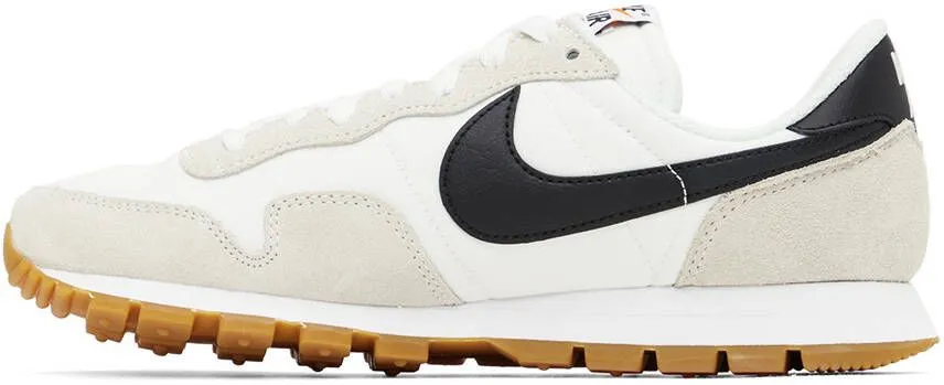 Nike White & Taupe Air Pegasus 83 Sneakers