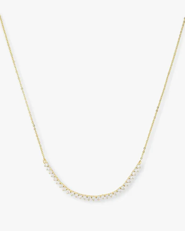 Not Your Basic Tennis Chain Necklace