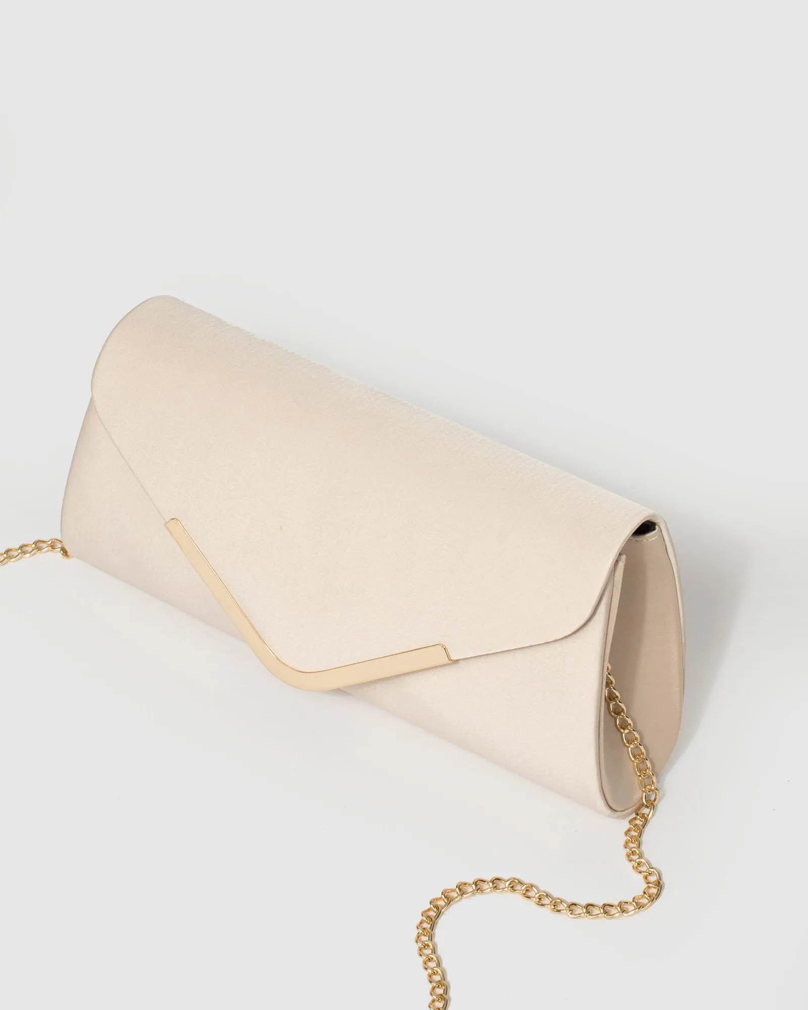 Nude Paula Clutch Bag