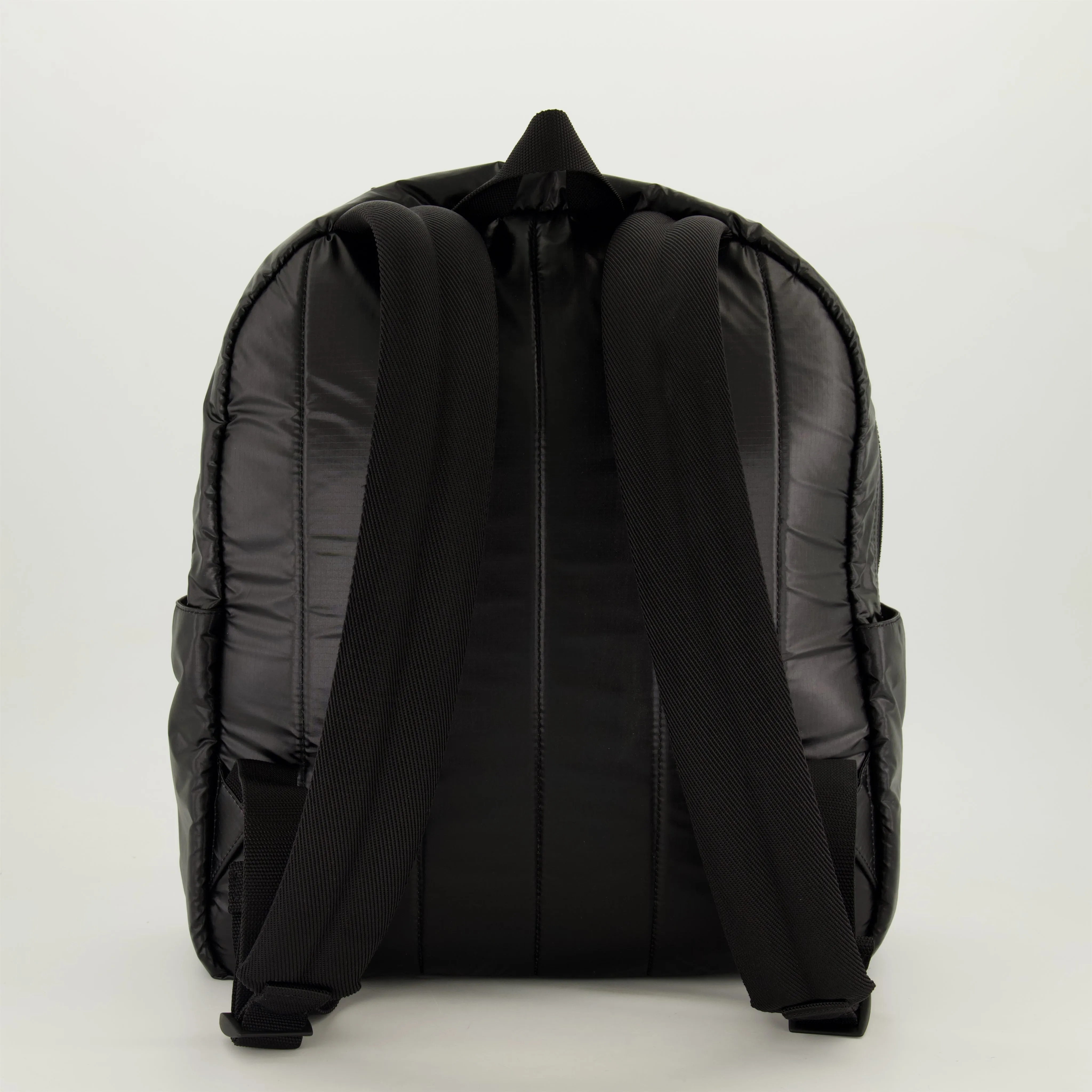 Nylon Backpack with Zip Closure