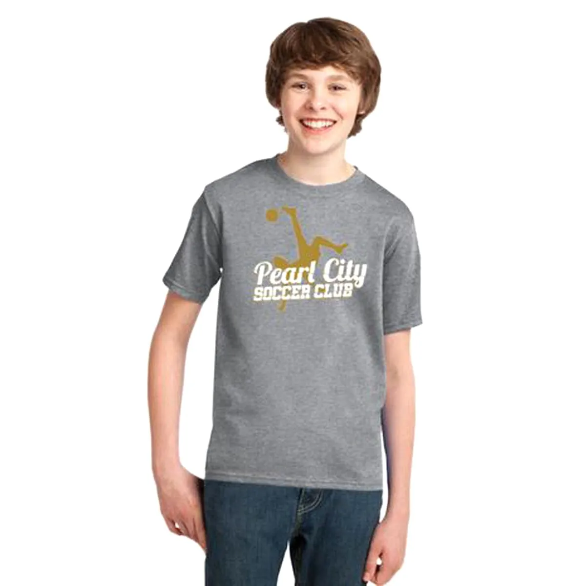 Pearl City Soccer Club Youth Tee - Last Chance Design