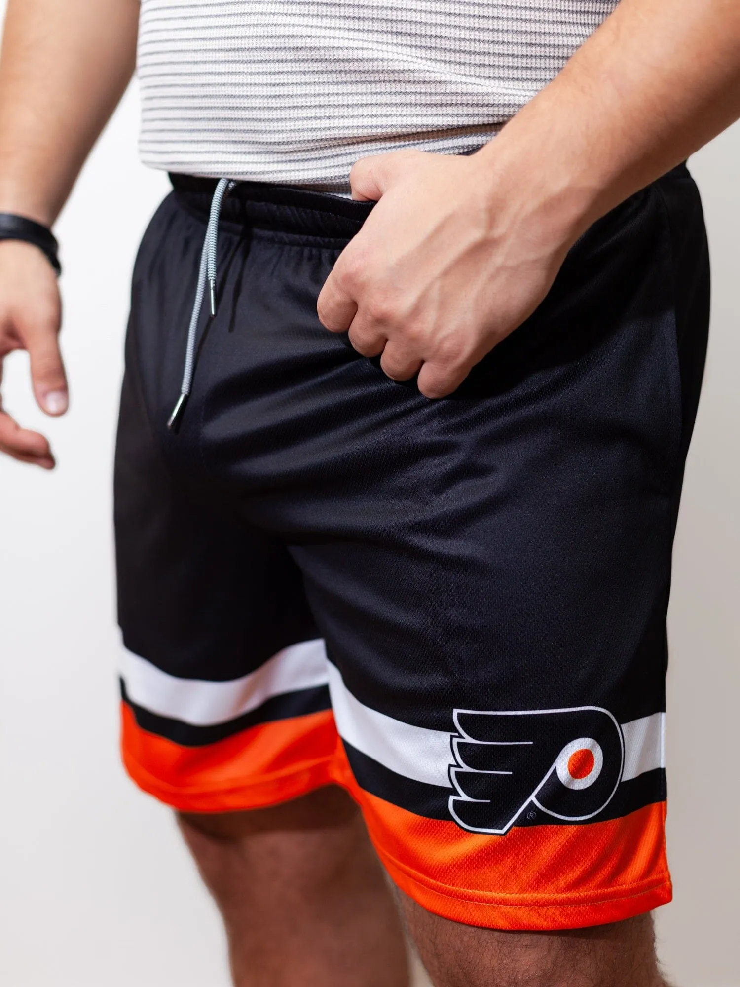 Philadelphia Flyers Mesh Hockey Shorts