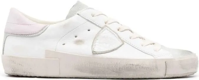 Philippe Model Paris logo-patch sneakers White