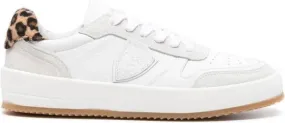 Philippe Model Paris Temple leather sneakers White