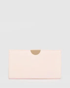 Pink Carlie Clutch Bag