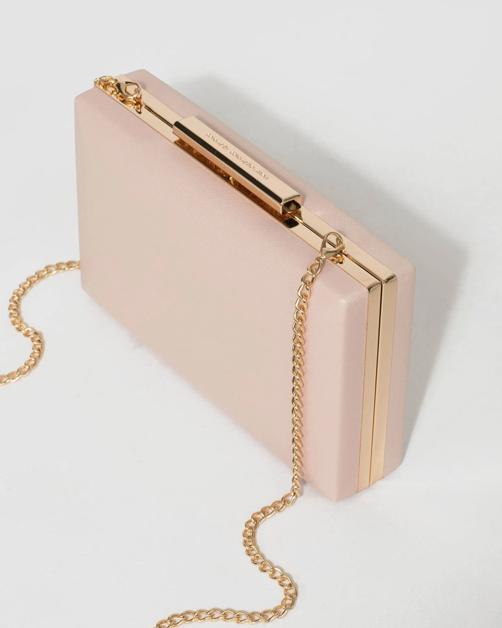 Pink Jaimi Clutch Bag