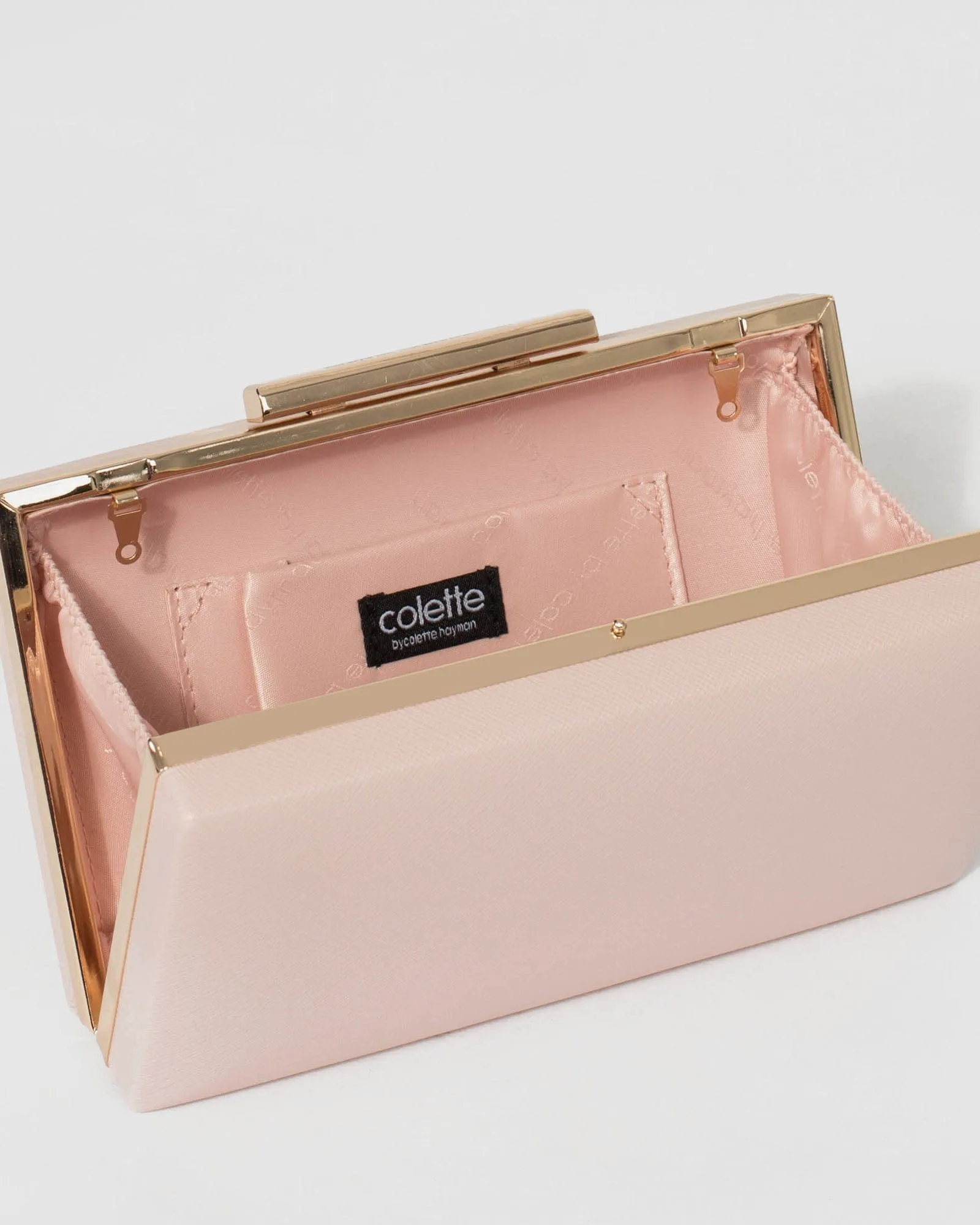 Pink Jaimi Clutch Bag