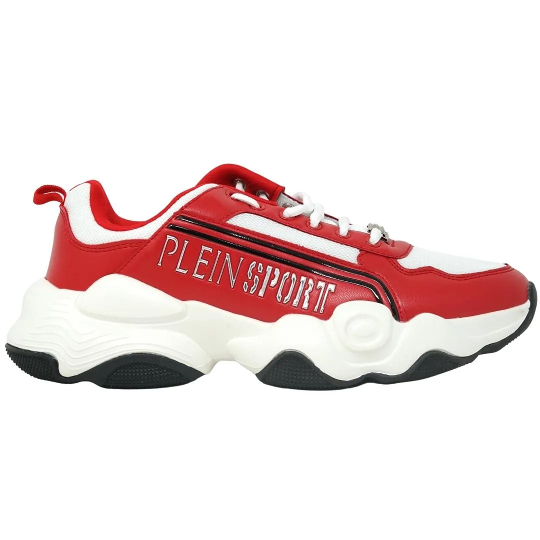 Plein Sport Mens Sips1006 52 Trainers Red