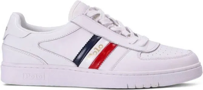 Polo Ralph Lauren high-top chunky leather sneakers White