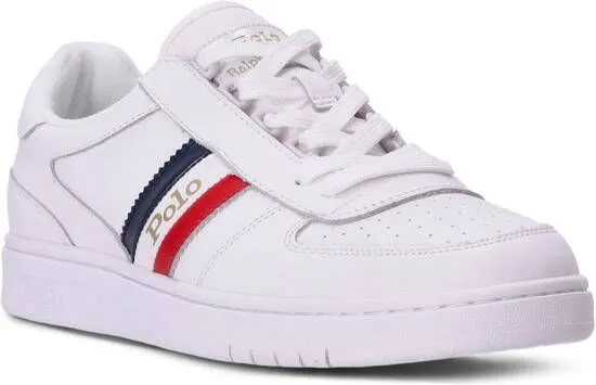 Polo Ralph Lauren high-top chunky leather sneakers White